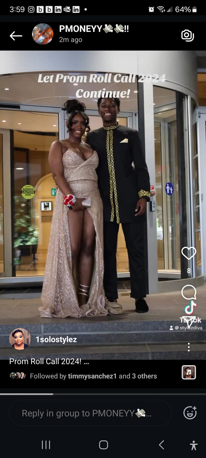 India Prom Dress Deposit